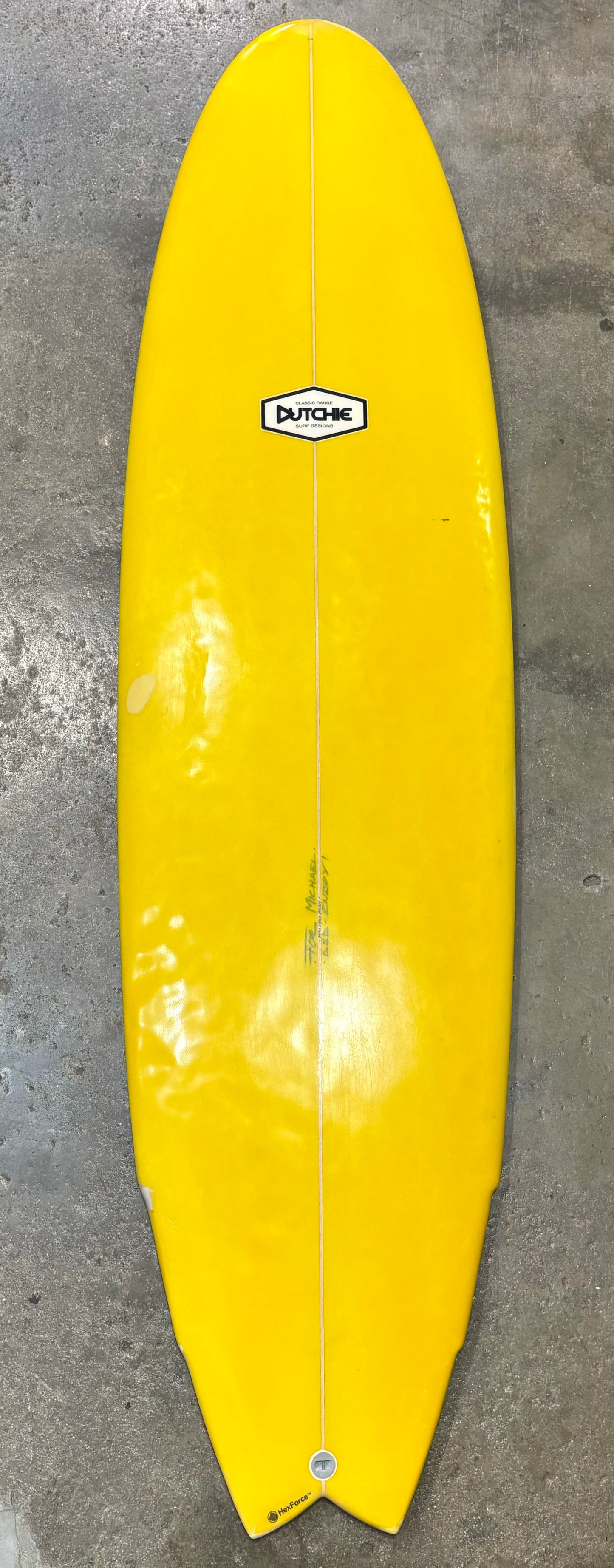 DUTCHIE   MALIBU FISH  6'8"  21 "  2 5/8