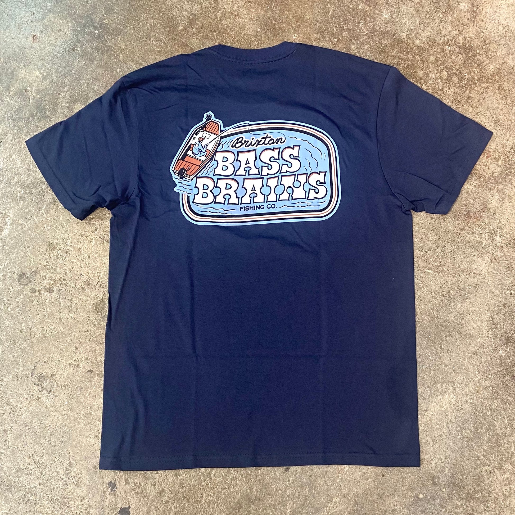 BRIXTON   BASS BRAINS BOAT S/S STANDARD TEE