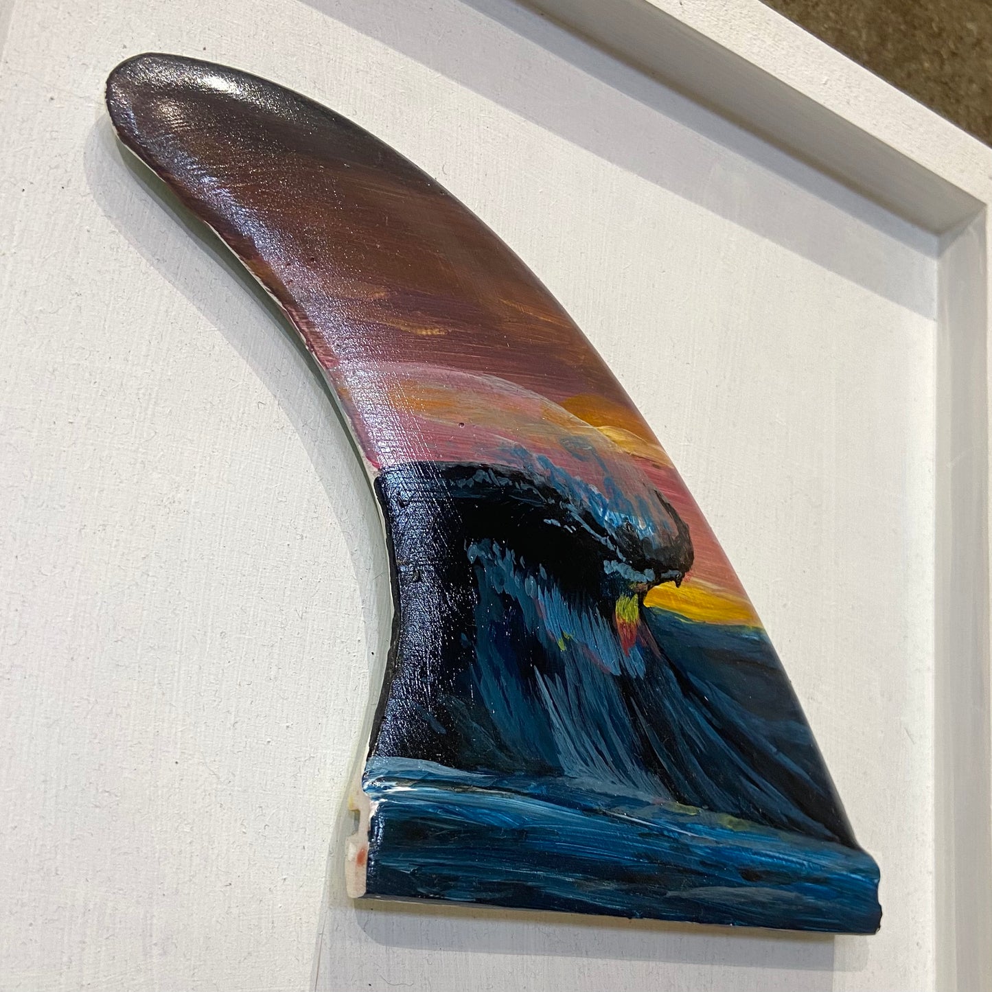 Sophie Carr Art    Handpainted Surfing Fins