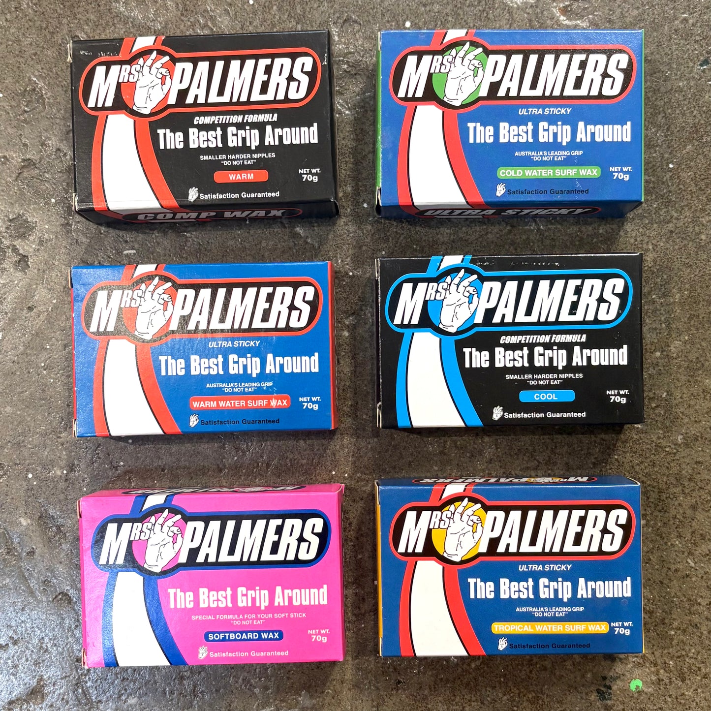 MRS PALMERS   COLD WATER SURF WAX