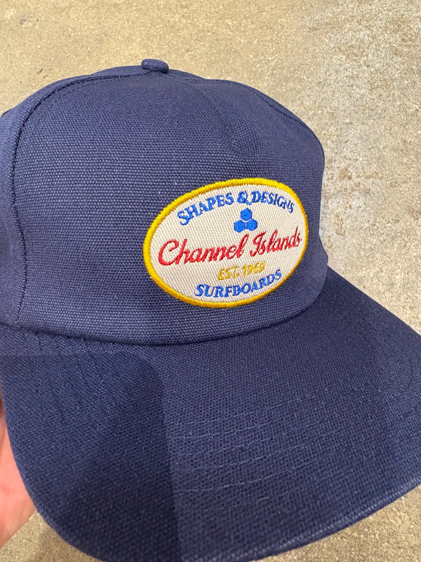 CHANNEL ISLANDS    EST 1968 HAT - NAVY