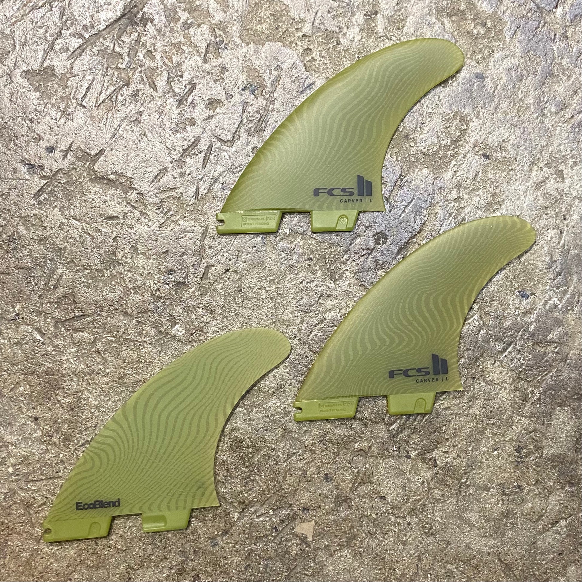 FCS ll CARVER NEO GLASS ECO TRI FINS