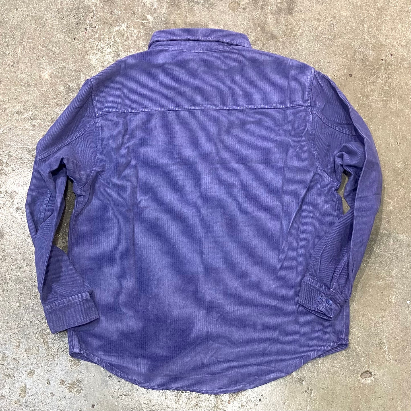 LAZY BOY CORD LS SHIRT - VIOLET