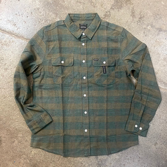 BRIXTON   BOWERY L/S FLANNEL