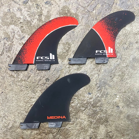 FCS II    GABRIEL MEDINA SIGNATURE TRI FIN SET  M