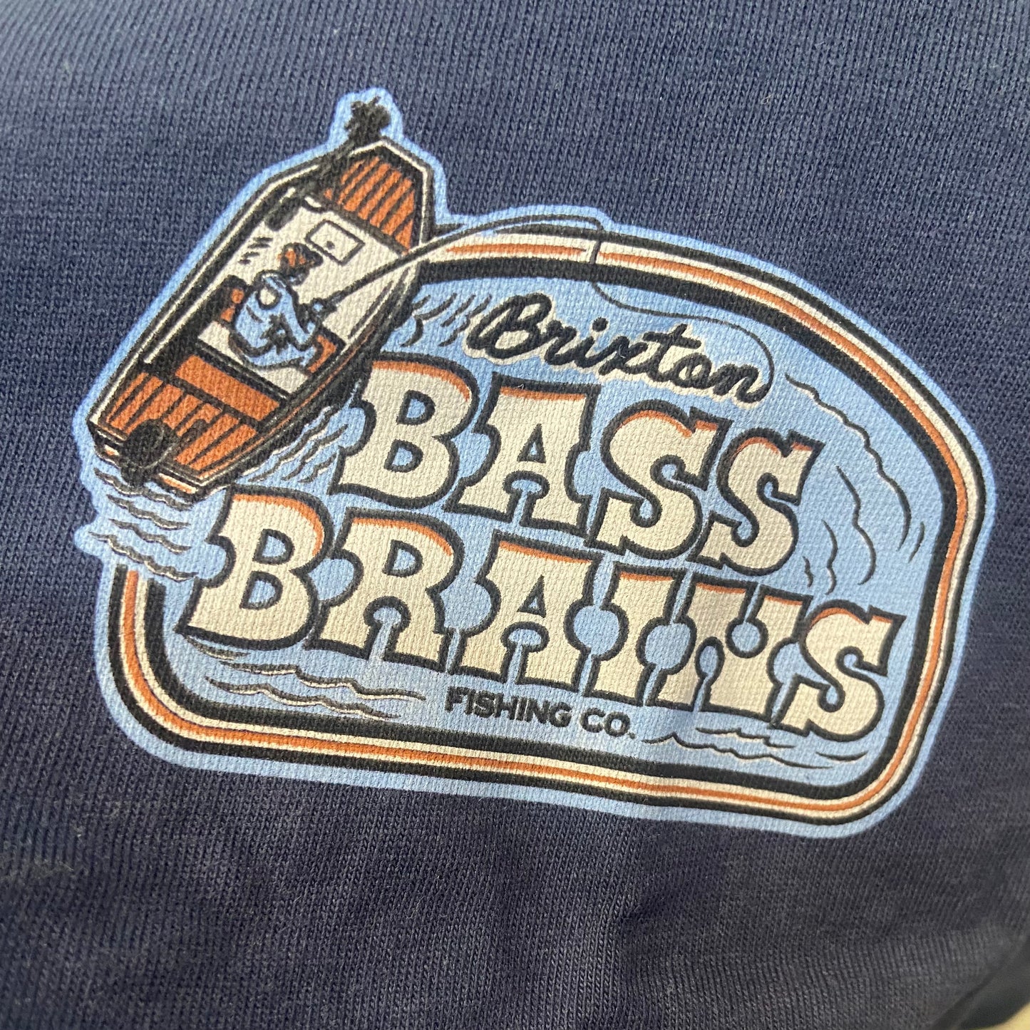 BRIXTON   BASS BRAINS BOAT S/S STANDARD TEE