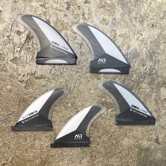 SCARFINI V 3 TRI/QUAD (5 FINS) - LARGE - SINGLE TAB