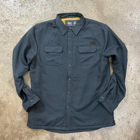 SALTY CREW BOATYARD TECH JACKET - COAL