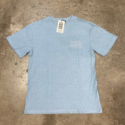 KISS    ORGANIC COTTON & HEMP T-SHIRT LIGHT BLUE