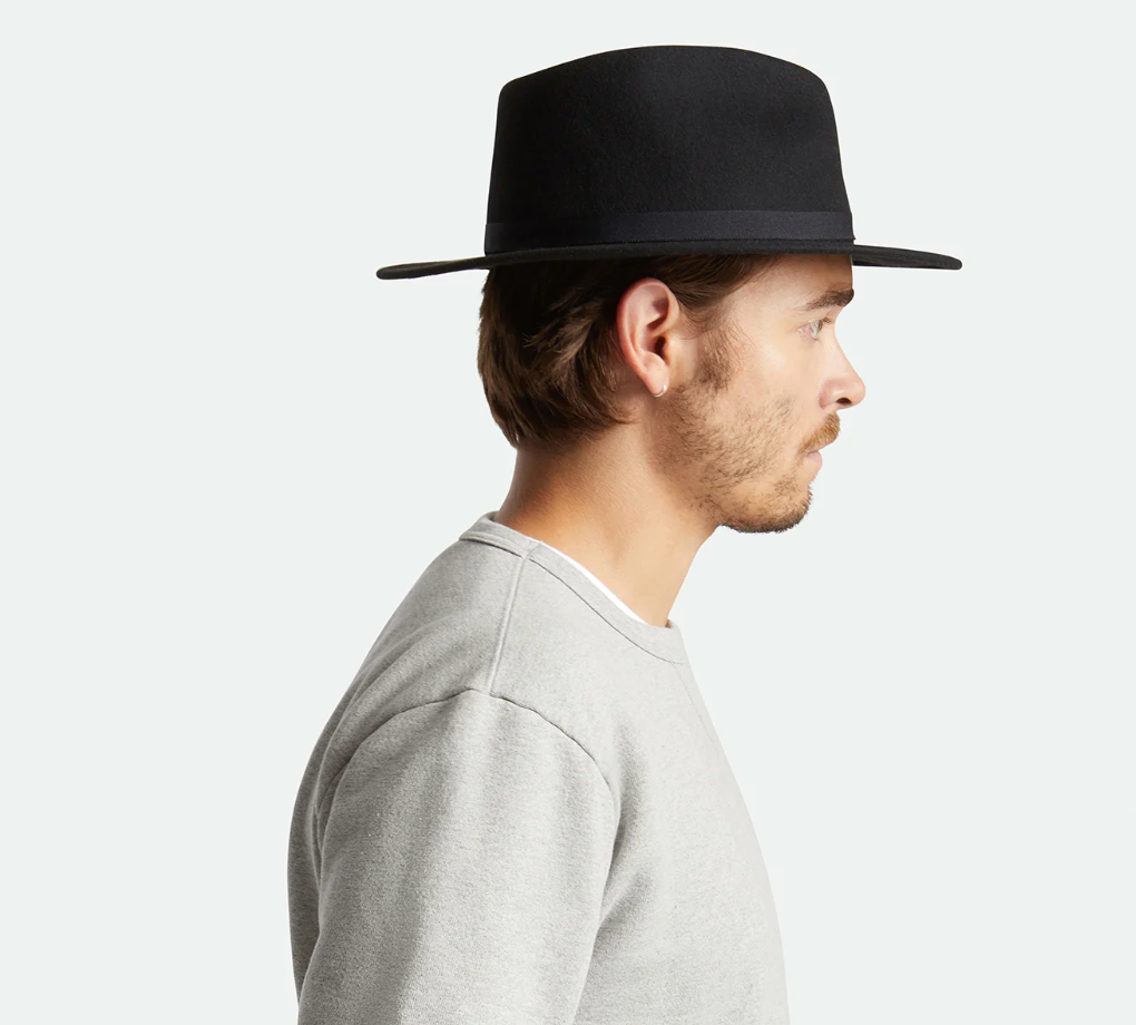 BRIXTON   MESSER PACKABLE FEDORA