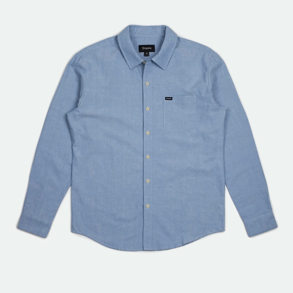 BRIXTON CHARTER OXFORD LON SLEEVE