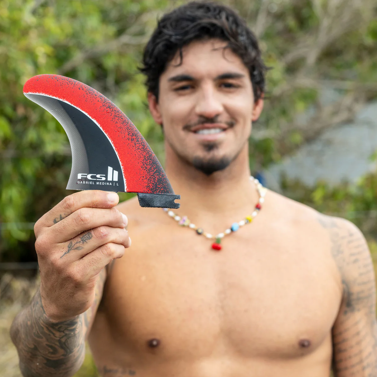 FCS II    GABRIEL MEDINA SIGNATURE TRI FIN SET  M