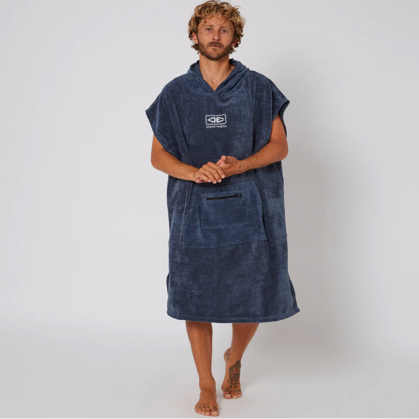 OCEAN &EARTH   MENS CORP HOODED PONCHO