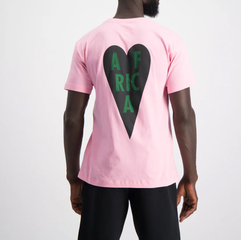 LOVE AFRICA 2.0 TEE - PINK