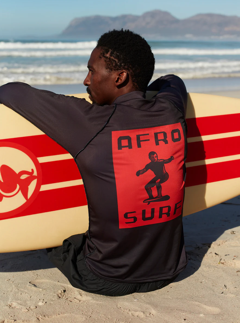 MAMI WATA   AFROSURFER LONG SLEEVE RASH VEST