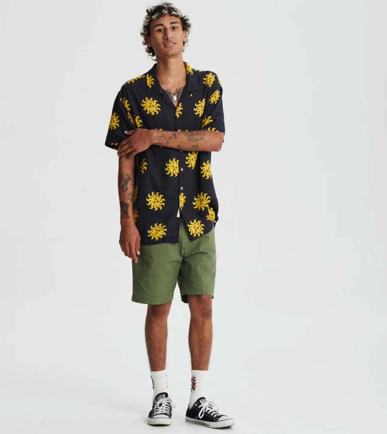 THE CRITICAL SLIDE SOCIETY   MORNING RESORT SHIRT