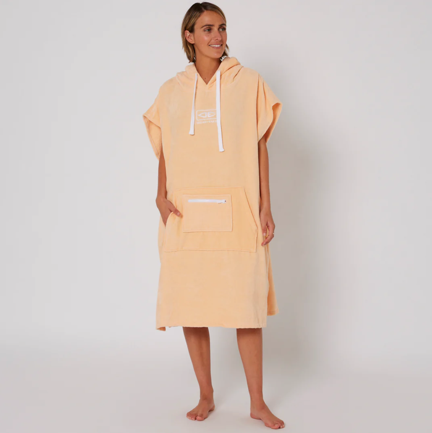 OCEAN &EARTH   LADIES HOODED PONCHO