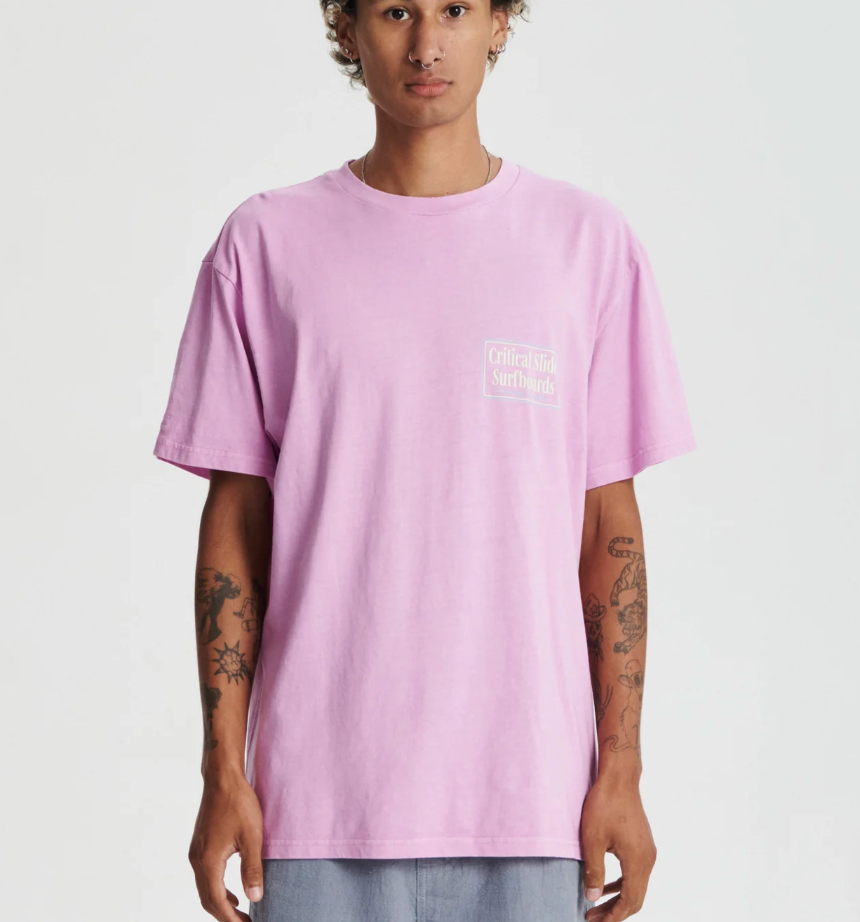 THE CRITICAL SLIDE SOCIETY   OFFSET TEE