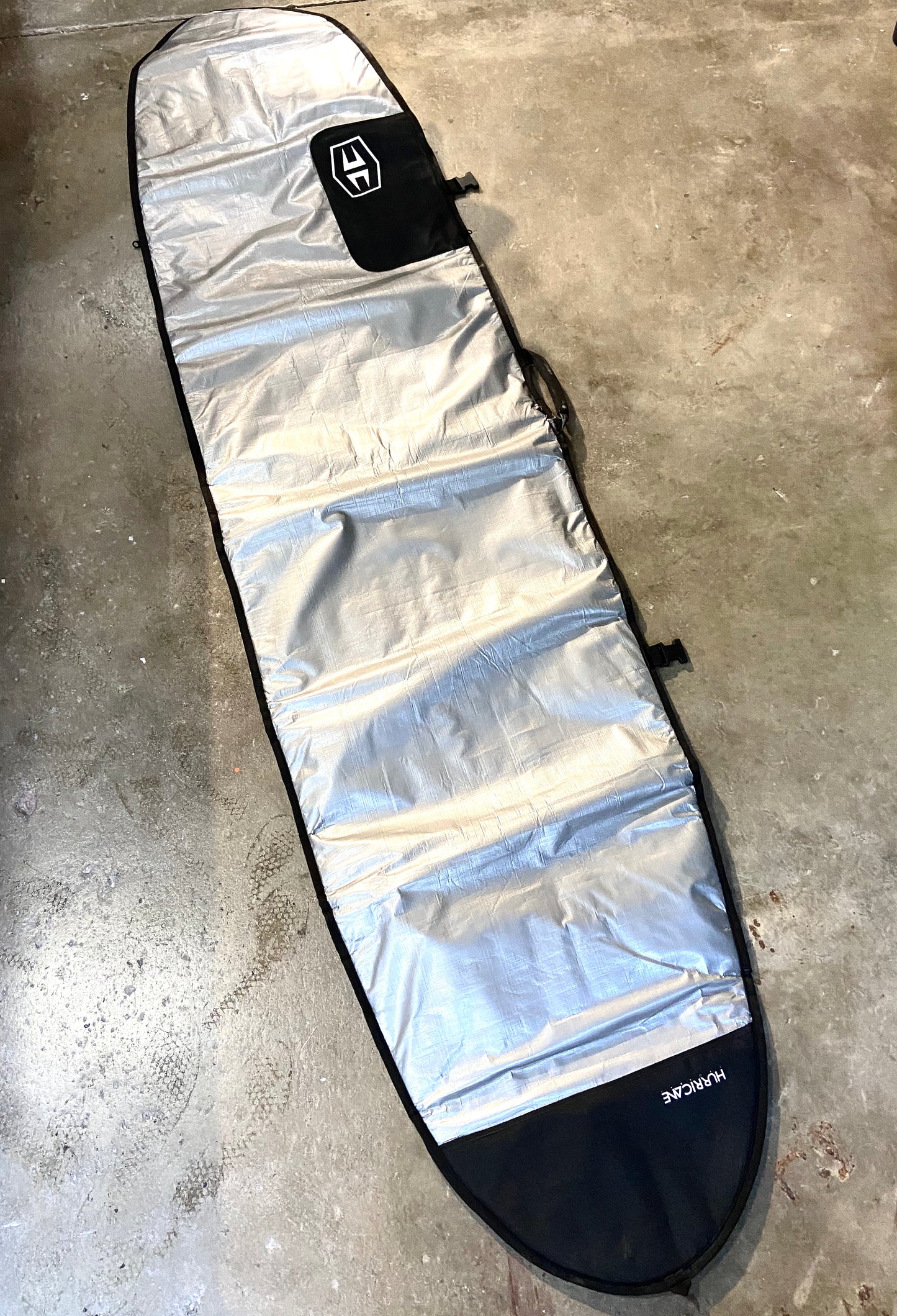 HURRICANE   SINGLE POLY COVER 9'0  SILVER